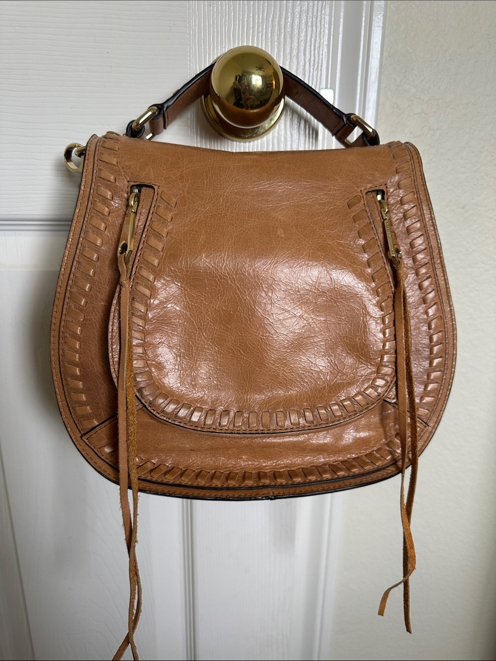 Rebecca Minkoff Leather Saddle Bag
